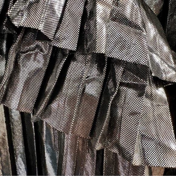 NWT Buddy Love plisse metallic maxi - Picture 12 of 13